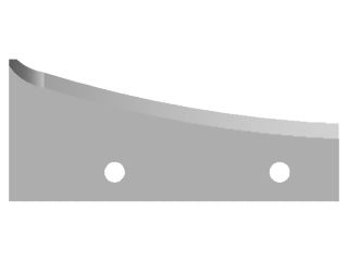IDEAL 45-048 Upper Cut-Off Blade